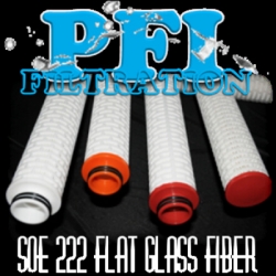 PF Pleated Filter Cartridge SOE 222 Flat Glass Fiber Indonesia  large